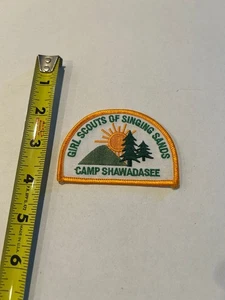 Girl Scouts of Singing Sands Camp Shawadasee Patch Embroidered - Picture 1 of 2
