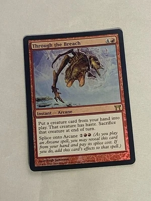 MTG FOIL Through the Breach Champions of Kamigawa Magic the Gathering - Image 1 of 2