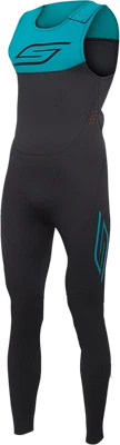 SLIPPERY Breaker Wetsuit and Jacket - Black/Aqua - Large 3201-0290 - Image 1 of 4