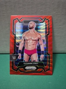 2024 WWE Prizm Giovanni Vinci Red Ruby Wave #144 - Picture 1 of 2