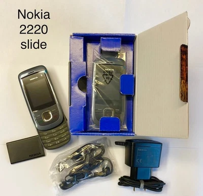 Nokia  Slide 2220 - Graphite (Ohne Simlock) Handy - Bild 1 von 4