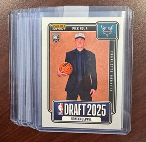 2025-26 Panini Instant NBA Kon Knueppel RC DRAFT NIGHT SP #4 - 10 CARD LOT - Bild 1 von 1
