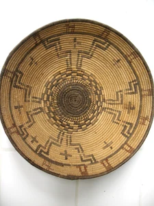 Apache / Polychrome Basket  / Bowl / 11 1/2" / VGC! - Picture 1 of 6