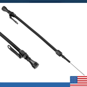 Varilla de medición de aceite flexible de acero inoxidable negro para LS LSX LS1 LS2 LS6 4,8 L 5,7 L 6,0 6,2 - Imagen 1 de 10