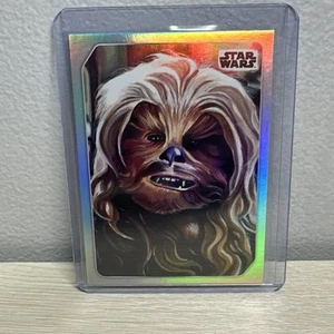 Chewbacca 2023 Topps Star Wars Galaxy Europe Celebration Silver #9 - Bild 1 von 2