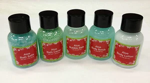 Set of 5 Aloe 1 Fluid Ounce Bath and Body Assortment - Picture 1 of 6
