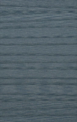 Alfombra de transición de grano de madera con líneas de rayas azules DV16 Foto 1 de 2