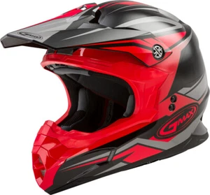*FREE SHIPPING* GMAX MX86 REVOKE BLACK/RED HELMET X-LARGE - Picture 1 of 4