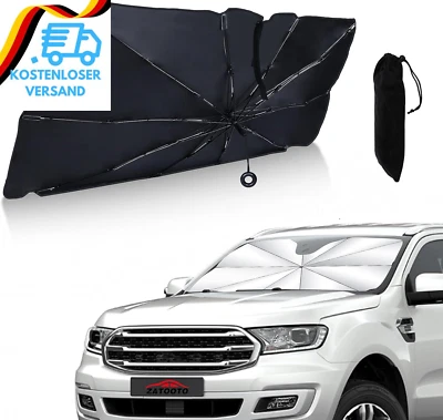 ZATOOTO Sonnenschutz Auto Frontscheibe, Upgrade Windschutzscheibe Sonnenschirm,