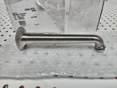 Brazo de ducha de montaje en pared Rohl C5056.2STN 7 1/8" en níquel satinado Foto 1 de 4