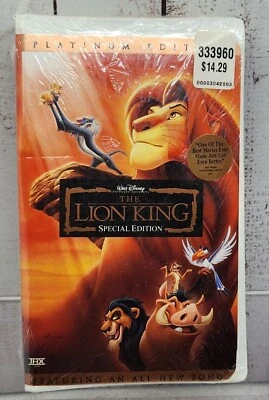 Walt Disney's The Lion King Special Platinum Edition VHS Movie - Image 1 of 4