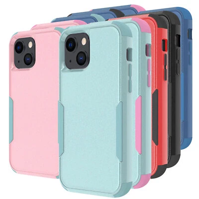 For iPhone 15 Pro Max 14 13 11 12 XR X/XS 87 Plus SE Armor Cover Shockproof Case - Image 1 of 4