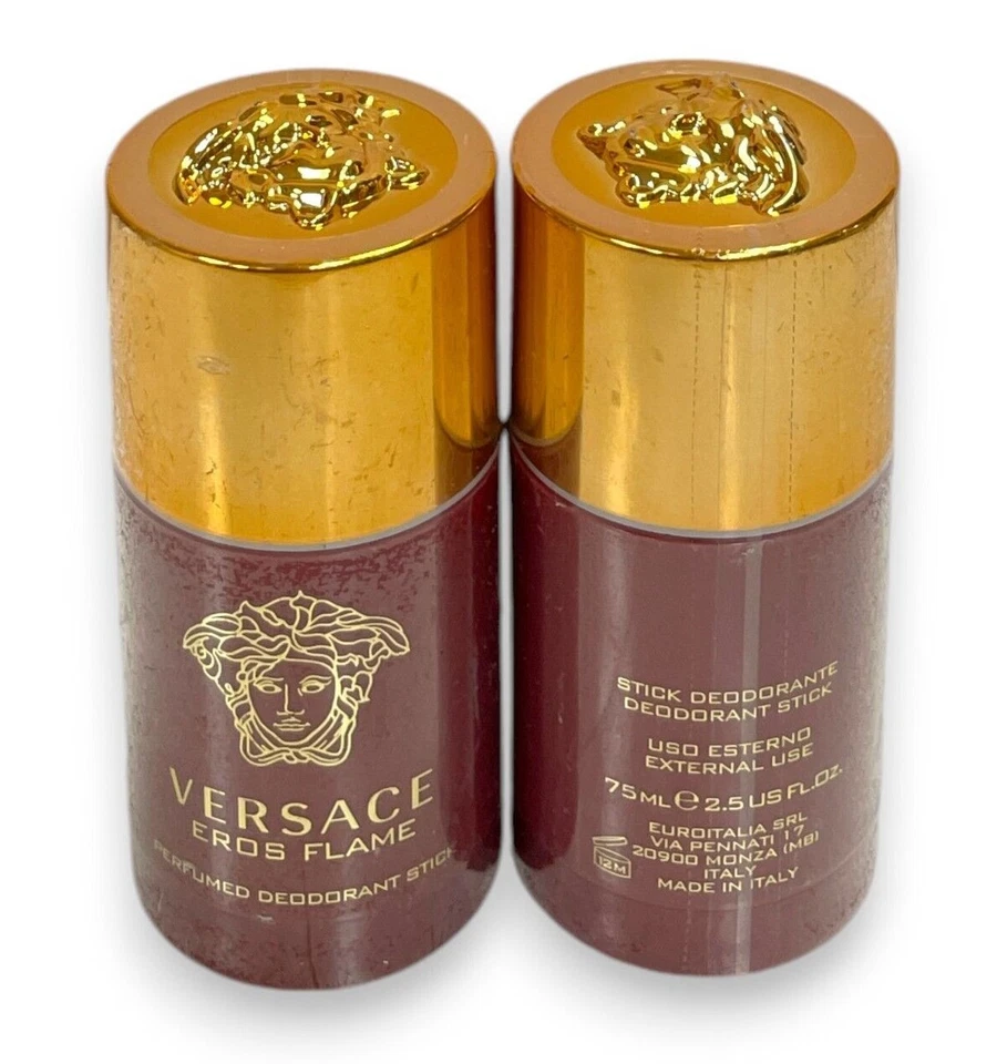 Versace Eros Flame Perfumed Deodorant Stick (75ml/2.5fl.oz) Sealed NEW - Image 1 of 1
