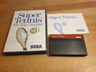 Super Tennis Sega Master System oryginalne opakowanie w pudełku CIB kompletny