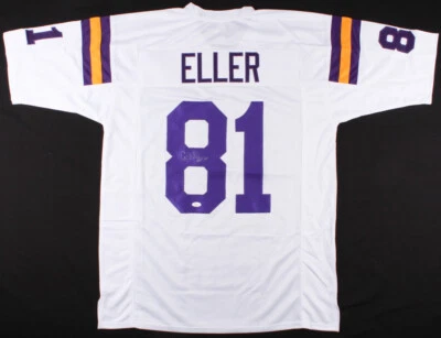 Carl Eller Signed Minnesota Vikings Jersey Inscribed HOF 04 (JSA) 1969 NFL Champ - Image 1 of 4