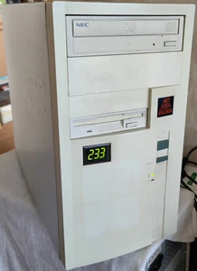 Computergehäuse, AT Tower Computer case,Mhz display,486,socket7,socket370, DVD - Bild 1 von 22