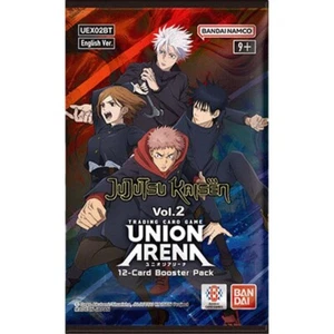 Union Arena Jujutsu Kaisen Volume 2 Booster 4 Packs [UEX02BT] - Picture 1 of 1