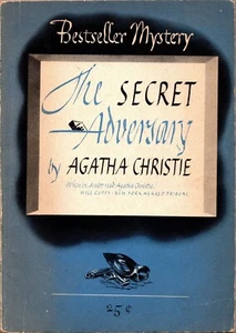 The Secret Adversary, Agatha Christie - Bestseller Mystery B48, 1944 - Digest PB - Picture 1 of 3