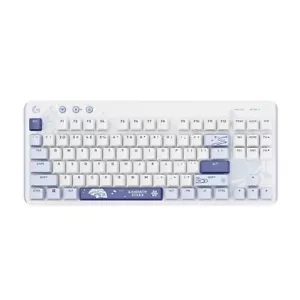Logitech x Genshin Impact Kamisato Ayaka G517 Mechanical Gaming Keyboard - Picture 1 of 4