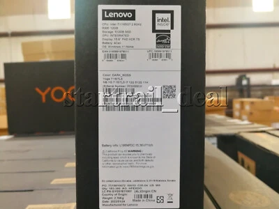 Lenovo Yoga 7 2-in-1 Laptop / Tablet Core i7 12G 512GB SSD 15.6 FHD Touchscreen - Image 1 of 4