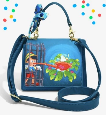 Bolso de Mano Loungefly Disney Pinocho Nido de Pájaro - Exclusivo BoxLunch Nuevo con Etiquetas y Sellado Foto 1 de 4