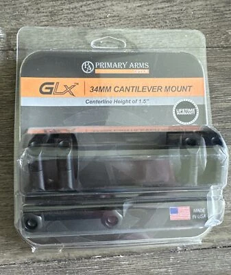 Primary Arms GLx 34mm Cantilever Scope Mount - 0 MOA - Image 1 of 2