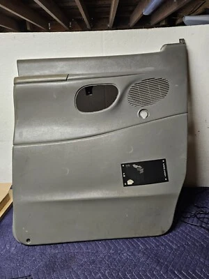 2005  Ford Truck E350 Super Duty Driver Front  Door Trim Panel Manual Window - Image 1 of 4