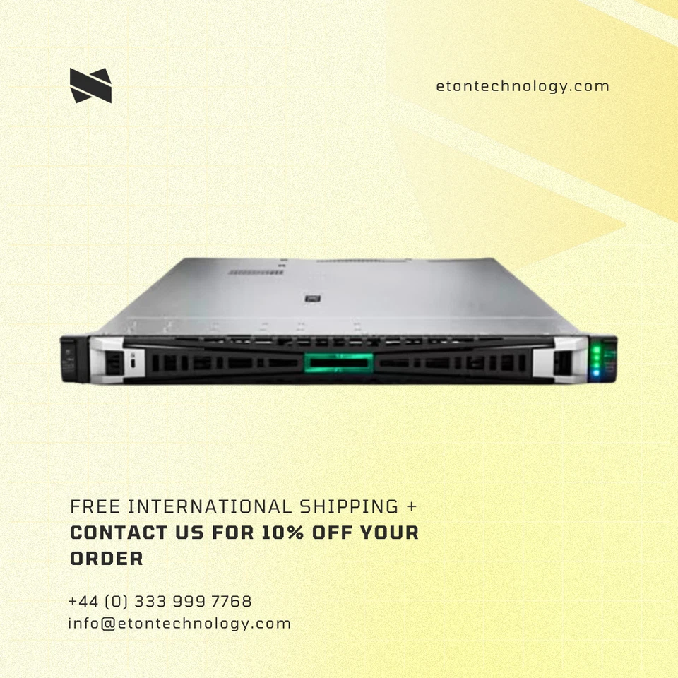 P52499-B21 HPE DL360 Gen11 4410Y 2 x 32GB MR408i-o  2 x 800W - Image 1 of 1