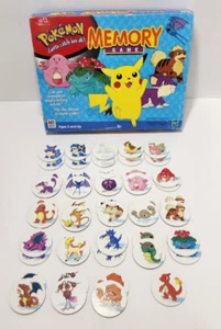 Rare Nintendo Gameboy Pokémon Memory Game Vintage 1999 Milton Bradley Missing 1 - Picture 1 of 3