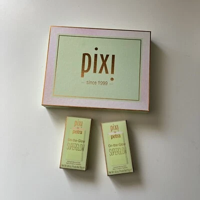 Pixi by Petra On The Glow Superglow Highlight Moisture Sticks PR Package New - Image 1 of 4