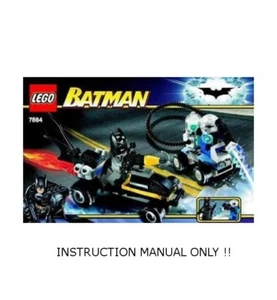 INSTRUCTION MANUAL FOR LEGO 7884 - BATMAN Batman's Buggy Escape of Mr. Freeze - Picture 1 of 1