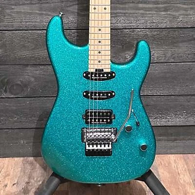Charvel Pro-Mod San Dimas Style 1 HSS FR M  Electric Guitar - Aqua Flake - Image 1 of 4