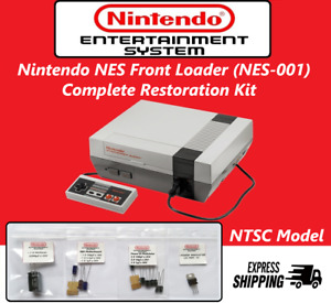 Nintendo NES Front Loader Capacitor Repair Kit / Fix no power, sound or video