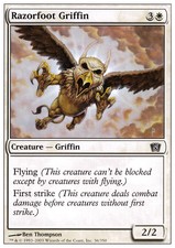 1x Razorfoot Griffin - Foil MTG 8th Edition NM Magic Foil