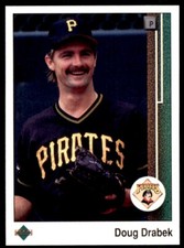 1989 Upper Deck Doug Drabek Baseball Cards #597