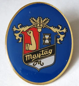 Pin de solapa de escudo de armas Maytag vintage 1893-1942 (EMPL #2009) Vi - Imagen 1 de 2