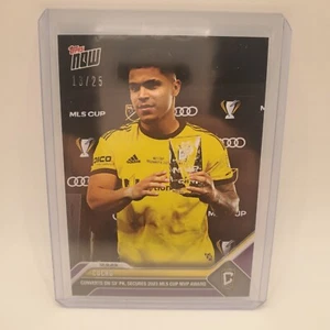 2023 Topps Now Cucho Hernandez Columbus Crew MLS Cup MVP Card 246 Purple 13/25 - Picture 1 of 1