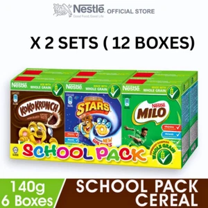 NESTLE Koko Crunch Honig Sterne Milo Vollkorn Frühstück Müsli Mini Boxen x12 - Bild 1 von 14