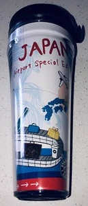 Starbucks Japan Airport Special Edition 12 oz Coffee Tumbler Cup 2008 NEW RARE!! - Picture 1 of 8