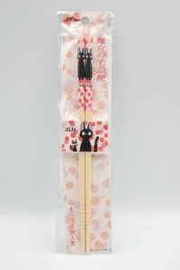 Authentische Studio Ghibli Kiki's Lieferservice Jiji Holz Essstäbchen Neu - Bild 1 von 3