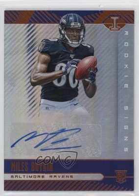 2019 Panini Illusions Rookie Signs Orange Miles Boykin #RS-MIB Auto RC - Image 1 of 2