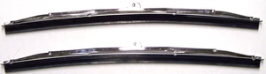 1955-59 Chevy GMC truck / 55-57 Chevy Car Wiper blades  stainless steel pair  - Picture 1 of 1