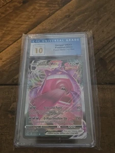 Pokemon Gengar VMAX 157/264 Ultra Rare Fusion Strike - CGC 10 PRISTINE - Picture 1 of 4
