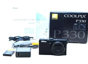 [Near MINT] Nikon COOLPIX P330 Black 12.2MP  Compact Digital Camera From Japan - Picture 1 of 10