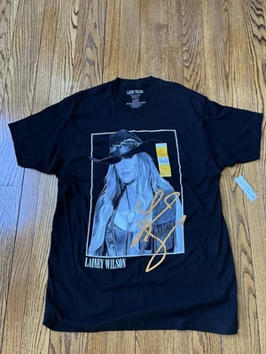 Camisa Lainey Wilson ADULTO GRANDE Negra Gráfica Camiseta 100% Algodón Música Country Nueva con Etiquetas Foto 1 de 4