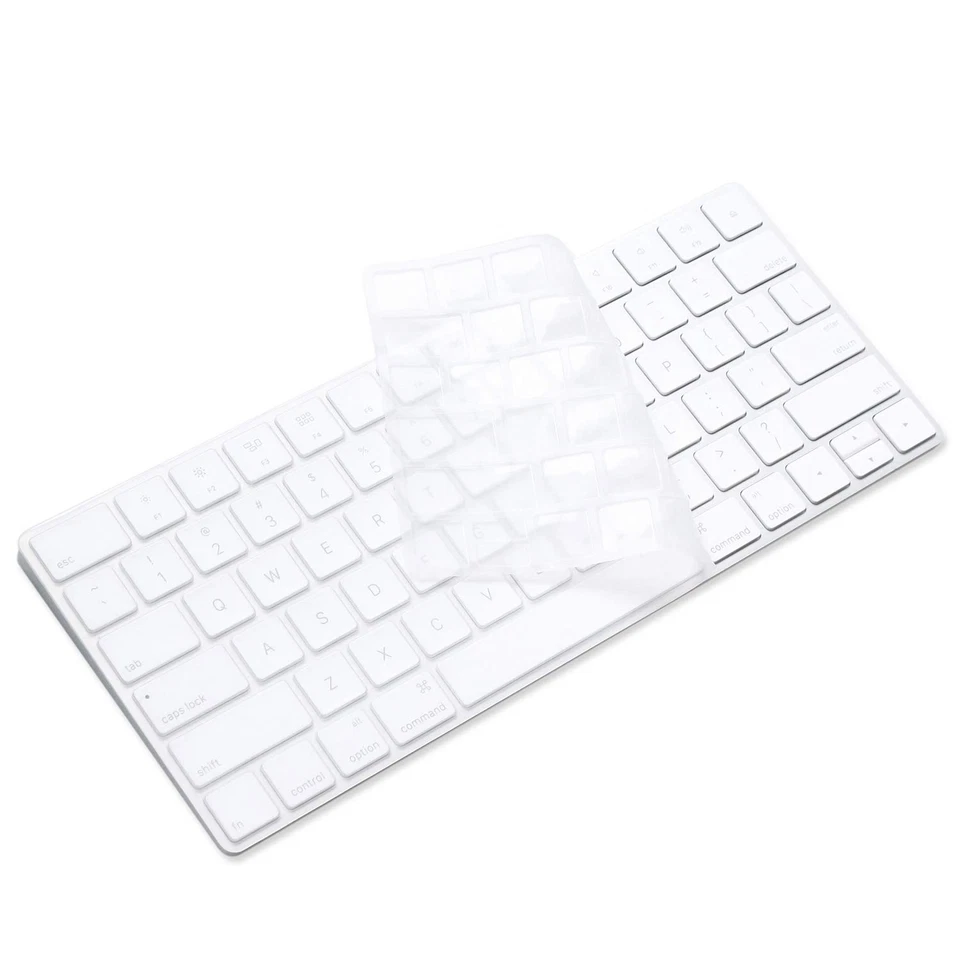 Proelife Ultra Thin Silicone Keyboard Protector Cover Skin for Apple iMac Magic