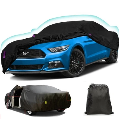 Cubierta de coche personalizada apta para Ford Mustang GT 2005-2025 exterior impermeable todo tipo de clima EE. UU. Foto 1 de 4