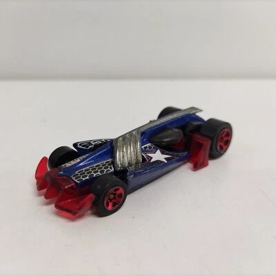 Hot Wheels 2003 Vulture Roadster Blu metallizzato Chase Squad HW POLICE 1/64 - Immagine 1 di 4