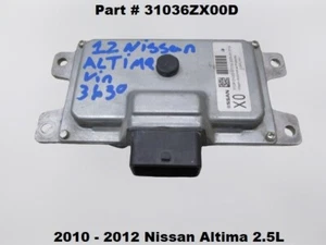 31036ZX00D 10 to 12 Nissan Altima 2.5L Transmission Control Computer Module OEM - Picture 1 of 8