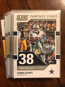 2017 Score Football FANTASY STARS Inserts - Complete Your Set! - Take Your Pick! - Picture 1 of 1